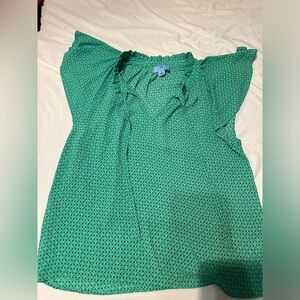 3 for $25 Cece by Nordstrom - green blouse size medium